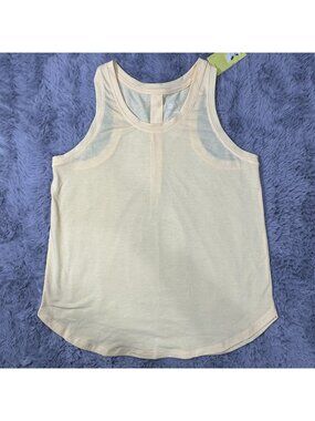 All In Motion Womens Small Yellow Racerback Tank Top Lightweight Activewear NEW